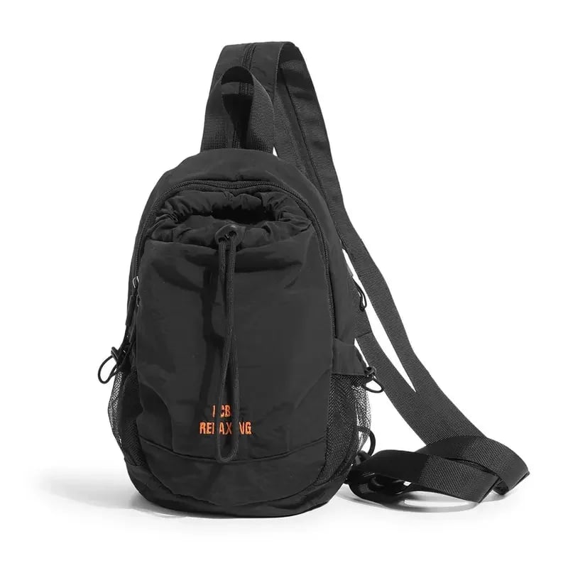 Unisex Lightweight Color Block Nylon Mini Backpack Compact & Water-Resistant Daypack for Every Adventure!