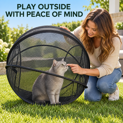 FreshAir Cat Haven Pop-Up Mesh Playpen