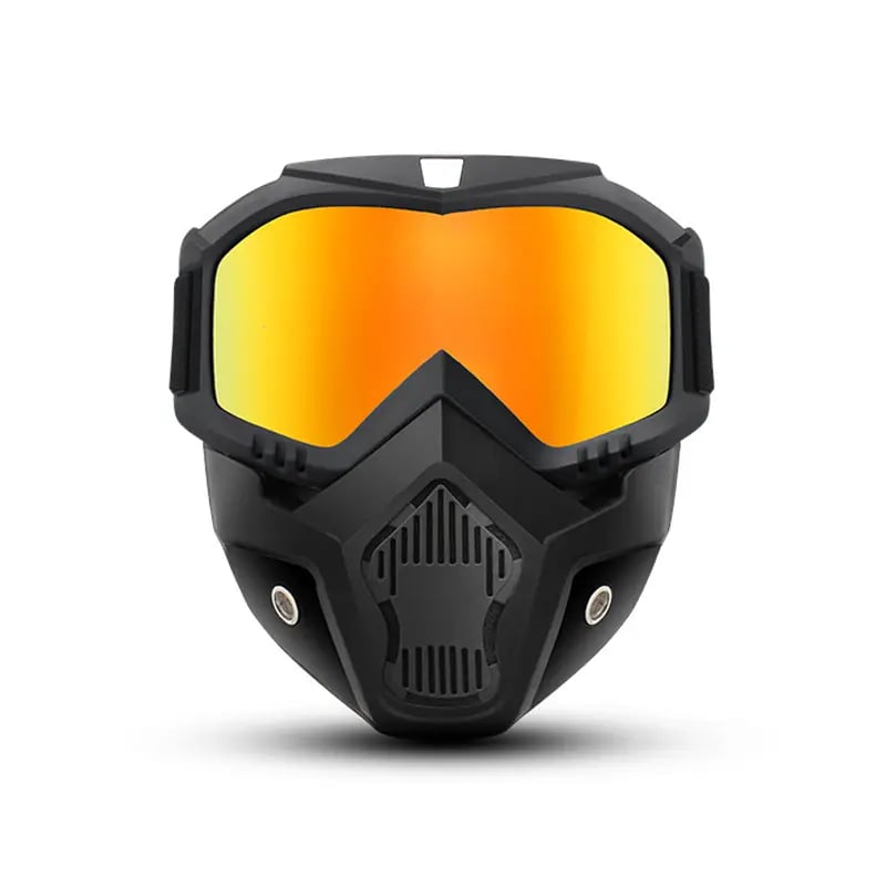 2026 - Detachable Full Face Goggle Mask