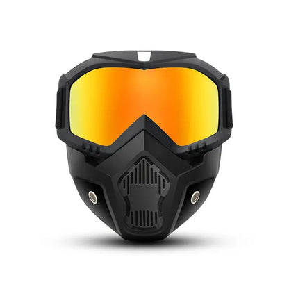 2026 - Detachable Full Face Goggle Mask