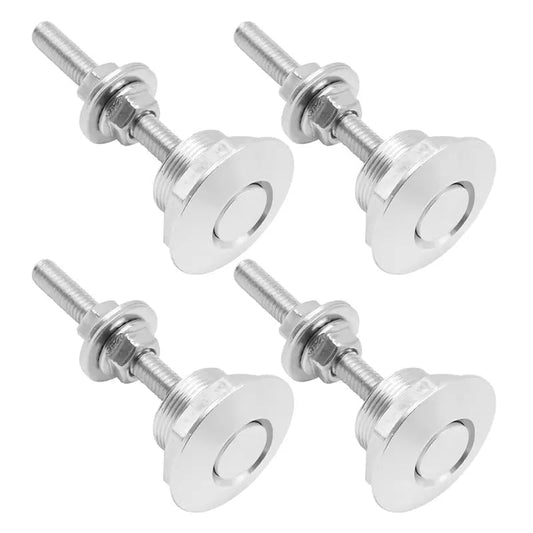 4Pcs Universal Aluminum Quick-Release Lock Latches - Secure & Easy Access!