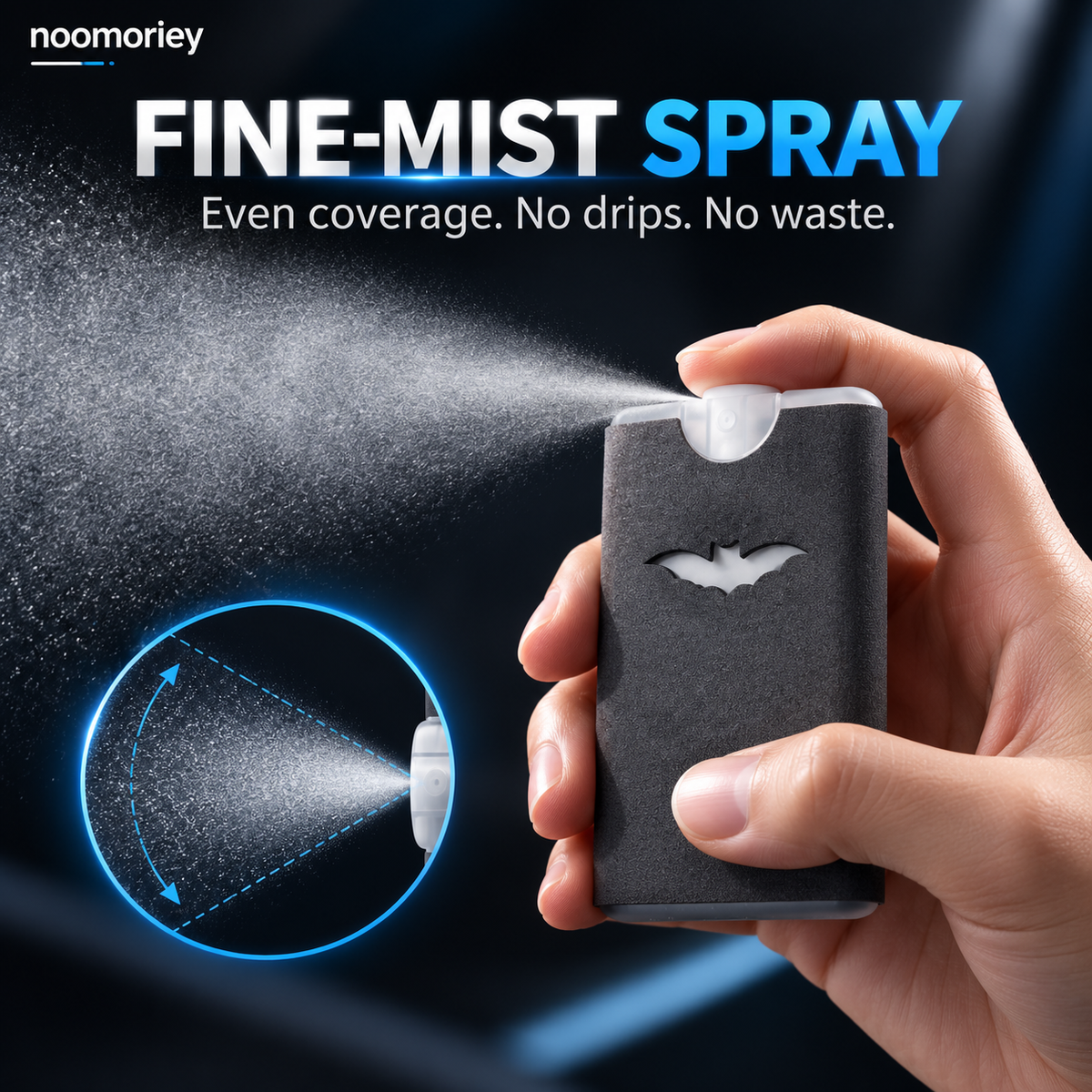 2-in-1 Portable Screen Cleaner Spray & Microfiber Cloth