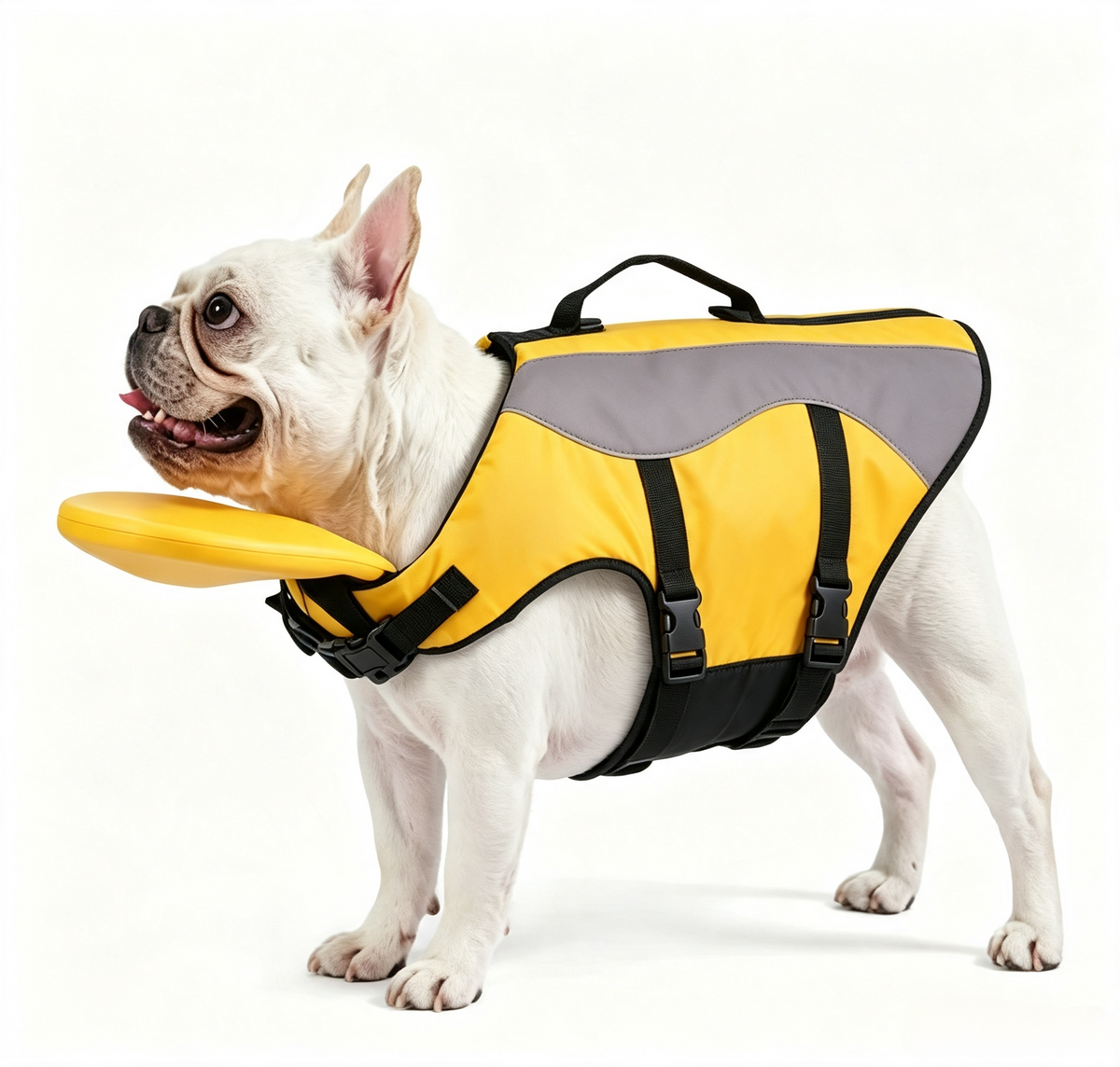 Premium Dog Life Jacket Maximum Buoyancy, High-Vis Reflective Trim & Top Rescue Grab Handle (XS XL)