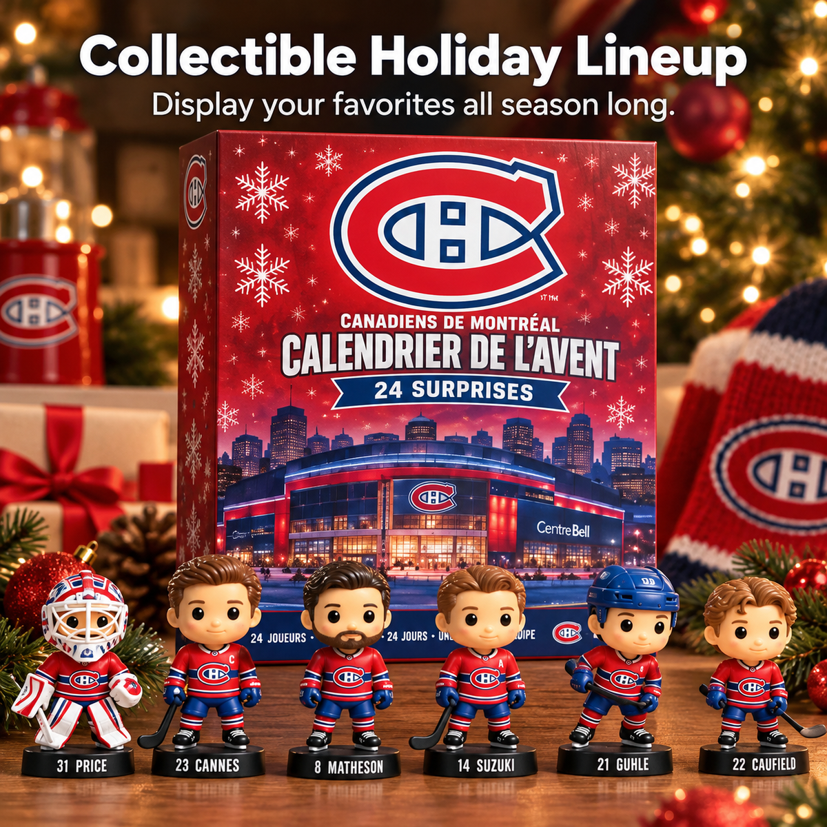 2026 Montreal Canadiens Christmas Advent Calendar