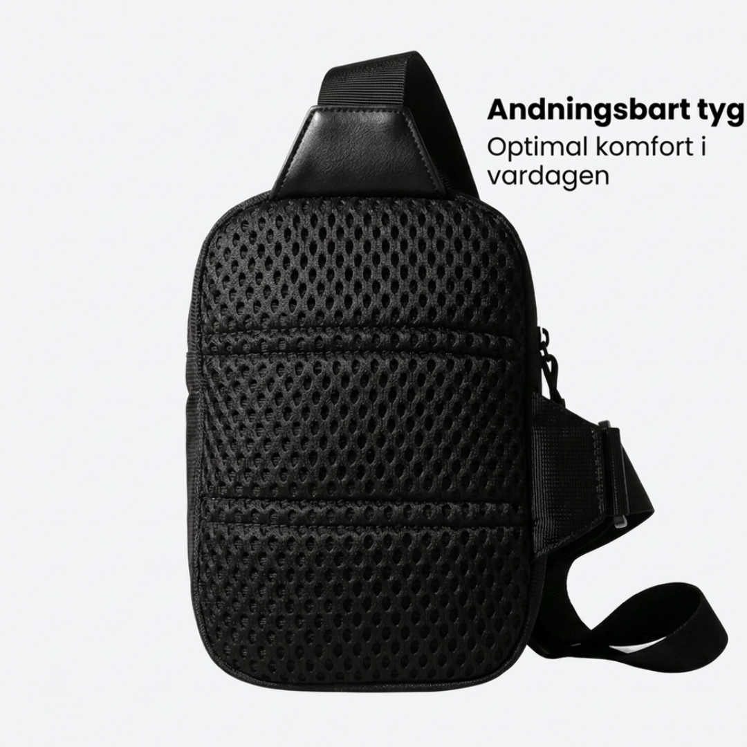 Travel Sling Bag Discreet Secure Sling Pack Keeps Valuables Safe