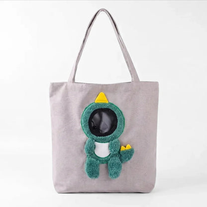 Portable Pet Carrier Tote Bag Comfortable Travel Bag for Dogs & Cats