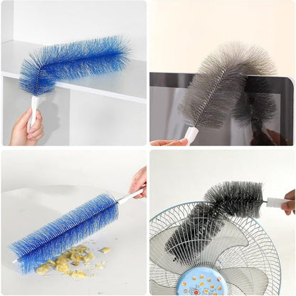 Flexible Microfiber Fan Duster Brushes Reusable Cleaning Tools (2/4 Pack)