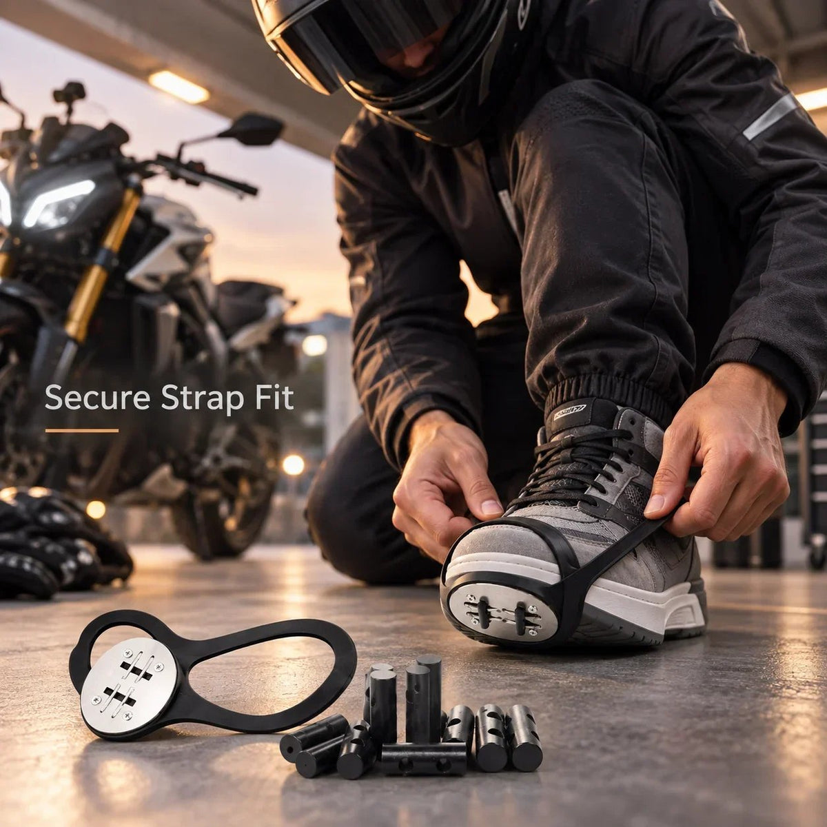 RoadFlare Motorcycle Boot Spark Sliders