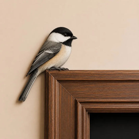 3D Woodland Bird Door Topper | Nature-Inspired Door Frame Decor For Cozy Homes