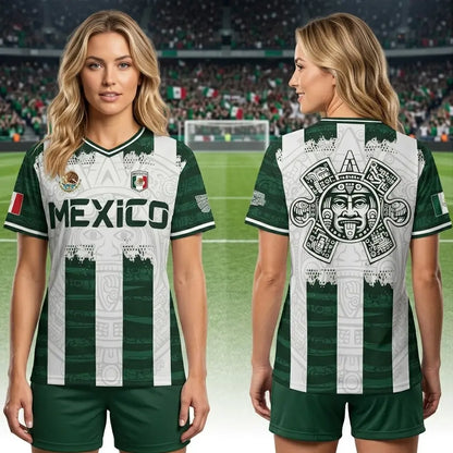 2026 Mexico Aztec Calendar Soccer Jersey