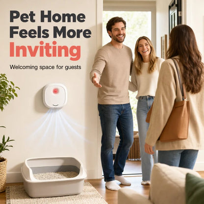 Say goodbye to unpleasant odors with it! Smart Quiet Pet Odor Eliminator