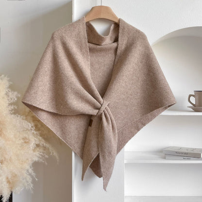 Women's Solid-Color Cashmere Scarf- Your Everyday Touch of Elegance