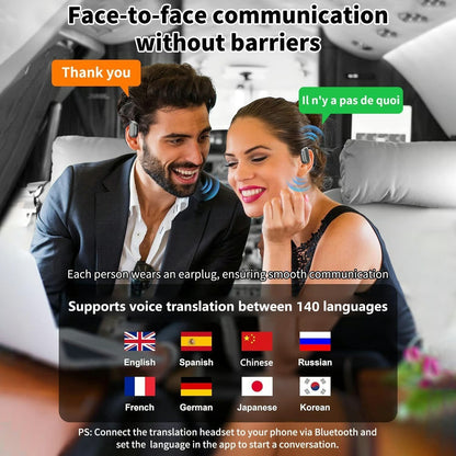 1 Bestseller -AI Translation Wireless OWS Bluetooth 5.4 Headphones (Compatible with iOS and Android)