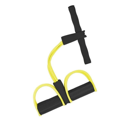 21 Fitness Resistance Bands-4 Tube Pedal Ankle Puller