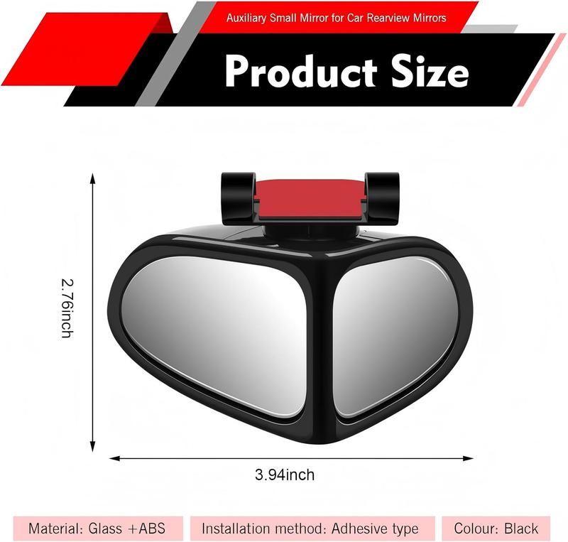 360 Rotatable Car Blind Spot Mirror