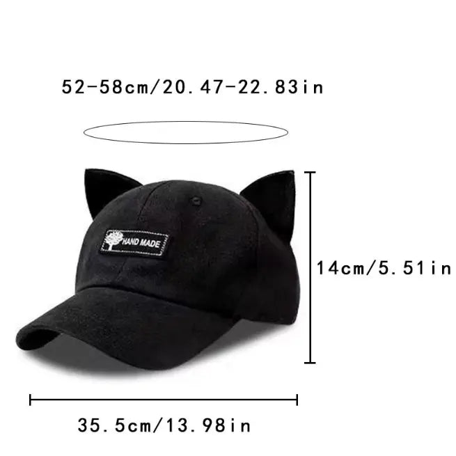 Men's Retro Pilot Baseball Cap Glasses-Ready Statement Style