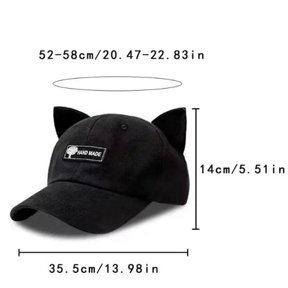 Men's Retro Pilot Baseball Cap Glasses-Ready Statement Style