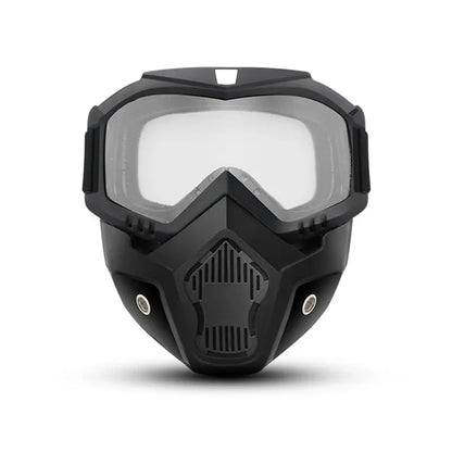 2026 - Detachable Full Face Goggle Mask