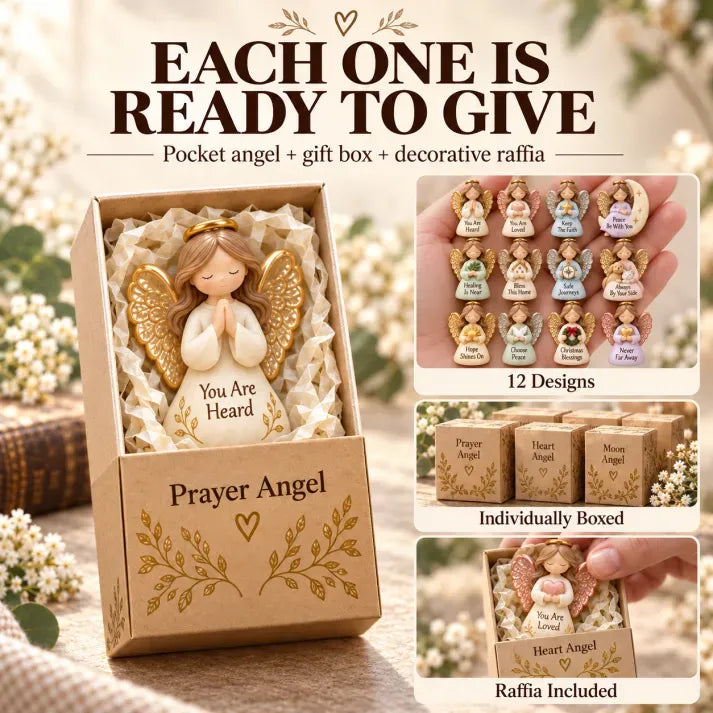 12 Pocket Guardian Angels Little Blessing Keepsake Gifts