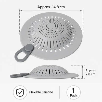 Silicone Dome Drain Hair Catcher