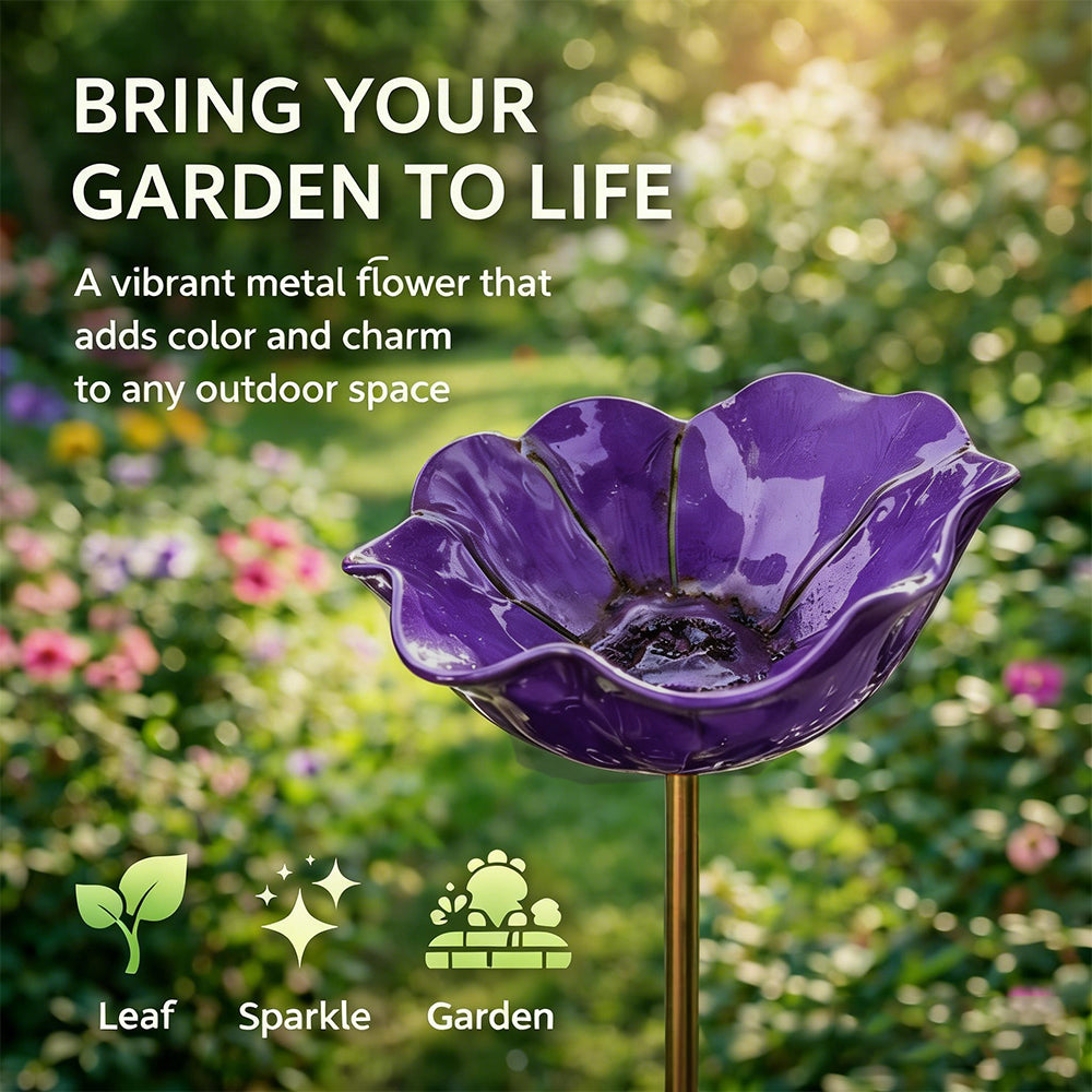 2026 Mother's Day Gifts Handmade Metal Flower Garden Stake