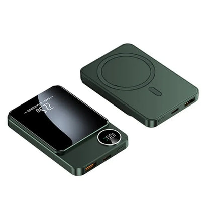 Professional Magnetic Charger for Travelers & Professionals | 22.5W Wired & 15W Wireless | 10,000 mAh | Fast Delivery!