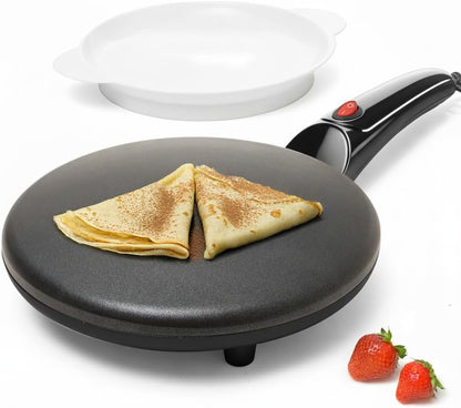8-inch Electric Crepe Maker - Start every morning right with the perfect homemade cr pe