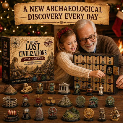 2026 Lost Civilizations Archaeological Discovery Advent Calendar | 24 Ancient Treasures from 6 Great Civilizations