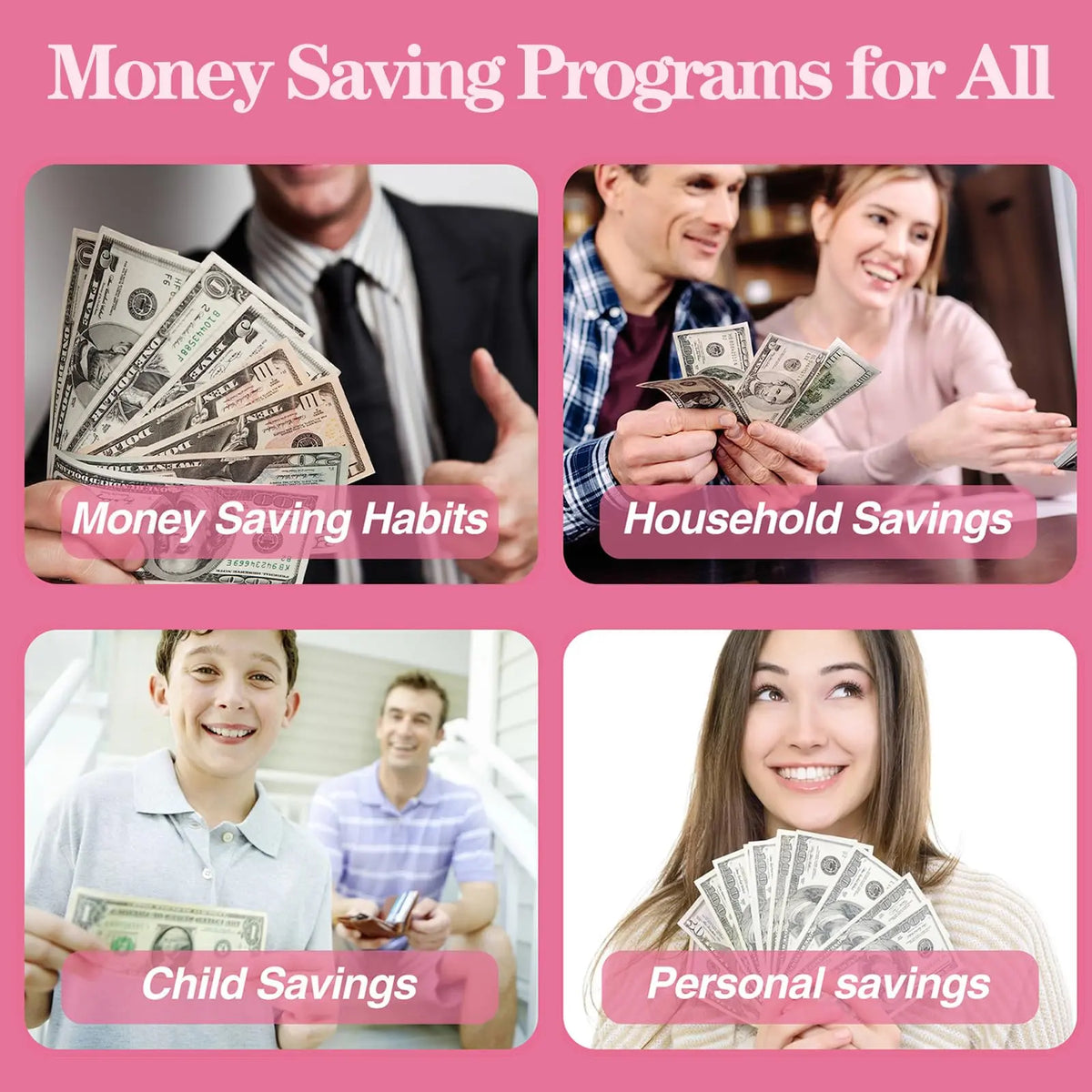 100 Envelope Saving Challenged Book