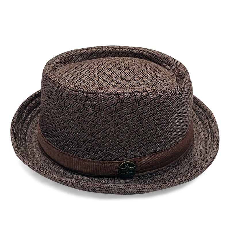 Summer Mesh Pork Pie Hat