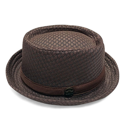 Summer Mesh Pork Pie Hat