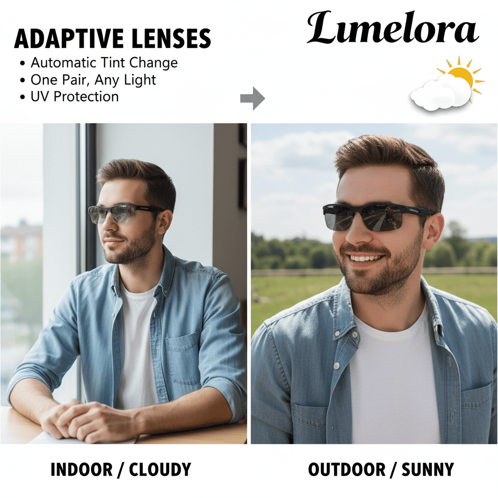 HD Polarized Photochromic Sunglasses
