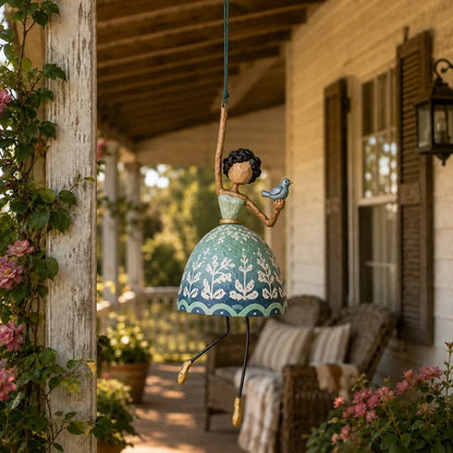 Let Your Space Dance Whimsical Dancing Lady Hanging Ornament