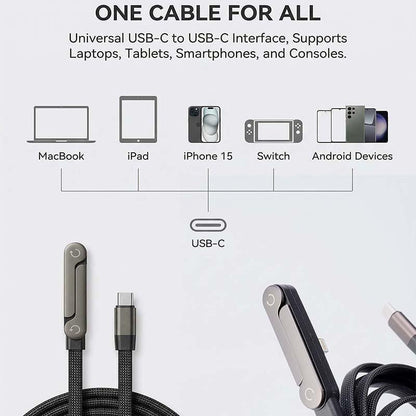 Invisible Holder Charger Cable with Stand, super fast charging 2-in-1 Fast Charging Cord & Phone Stand for Gaming
