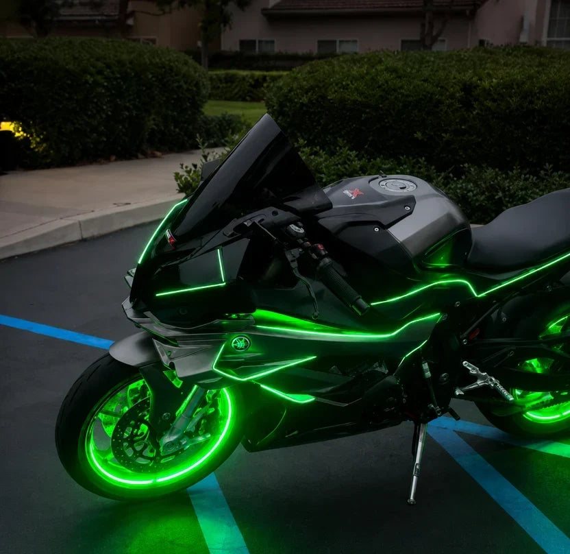Motorcycle RGBIC Glow Kit 5000+ Colors, Music Sync & App Control