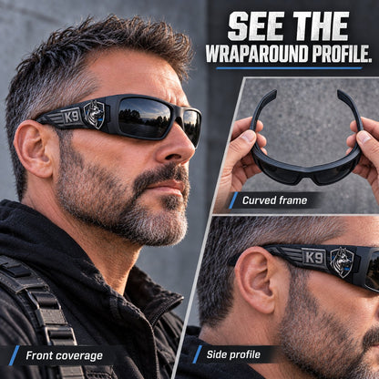 K9 Guardian Sunglasses | Rugged K9-Inspired Design with Working-Dog Details & Bold Everyday Style