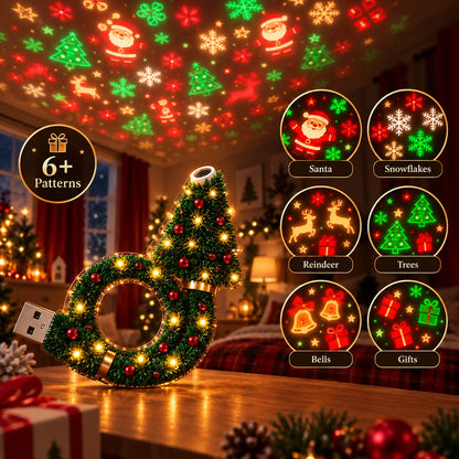 2026 USB Plug-In Christmas Projector Night Light