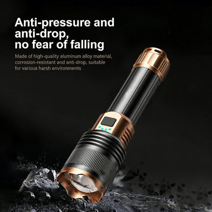 Rechargeable Outdoor Long-Range Ultra-Bright Laser Flashlight