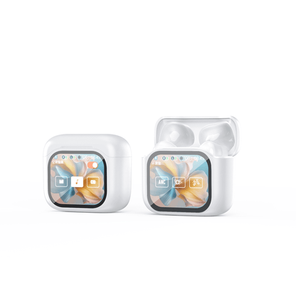 Wireless Bluetooth Translation Earphone With LED display screen(Fit iOS & Android)