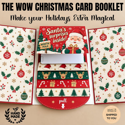 2026 Waterfall Christmas Gift Card Booklet
