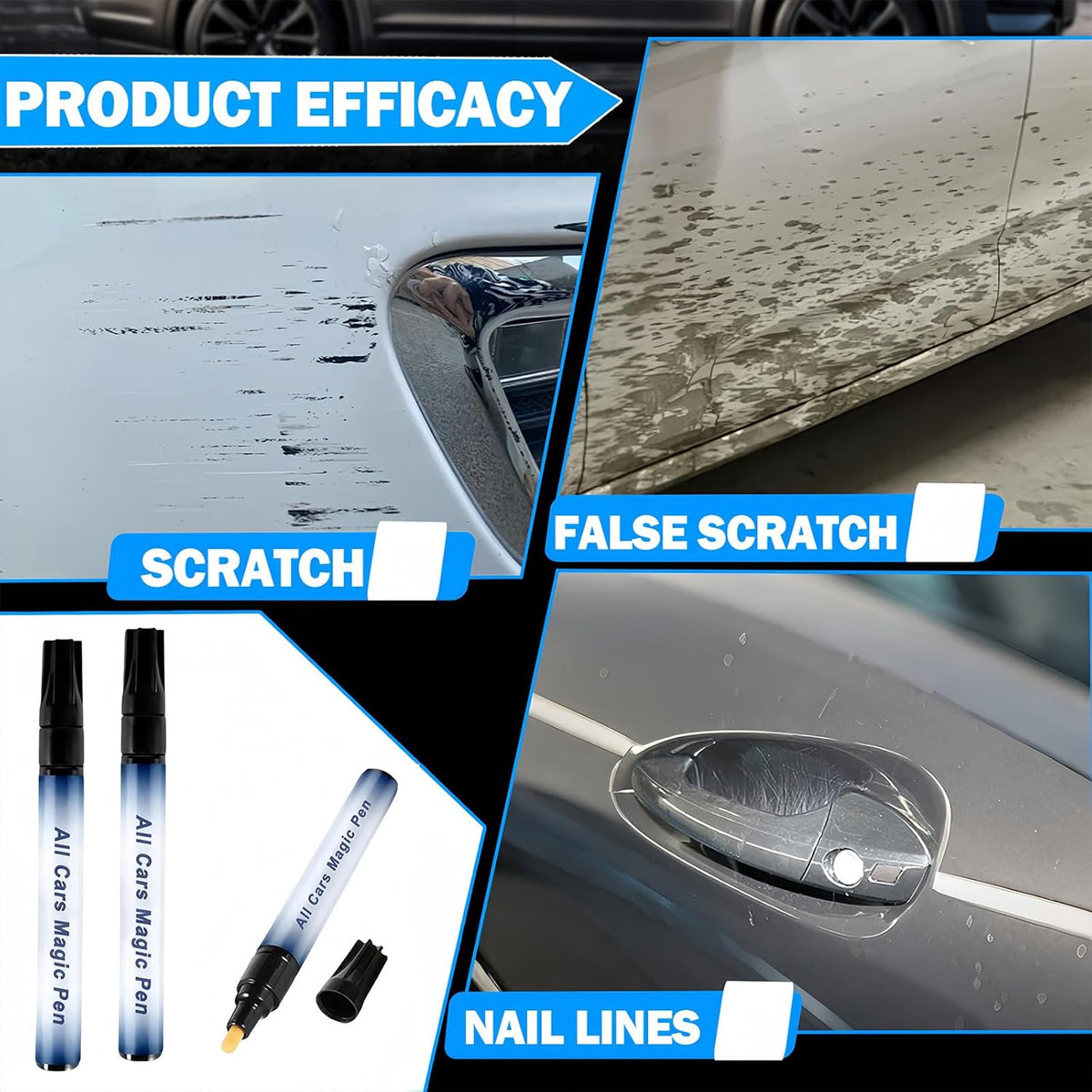 Magic Car Scratch Removal Pen | Easy DIY Auto Paint Touch-Up