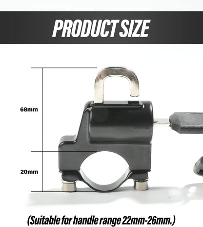 Motorcycle Helmet Lock Secure, Durable & Anti-Theft