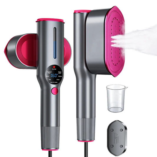 2026 Upgrade Garment Steamer for Clothes, Portable Travel Clothing Steamer Iron