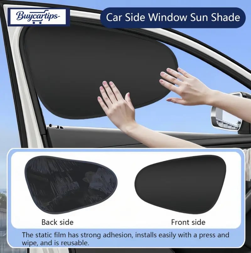 Static cling Side Window Sun Shade