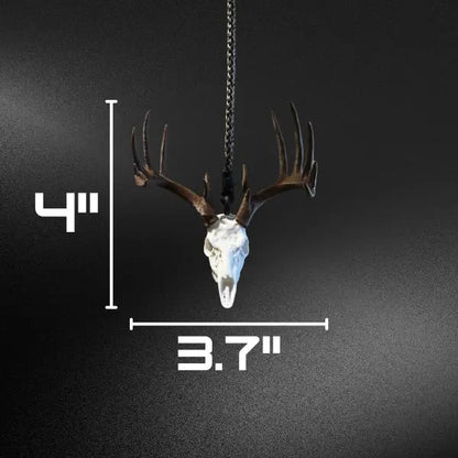 Whitetail Deer Skull Mirror Hanger