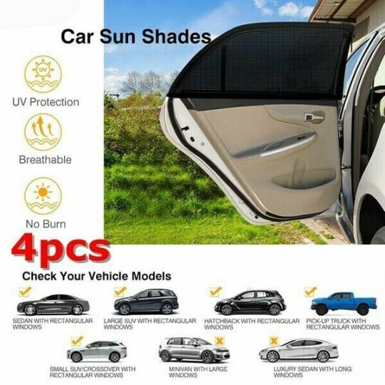 Universal Car Window Screens-Protect And Cool Your Vehicle