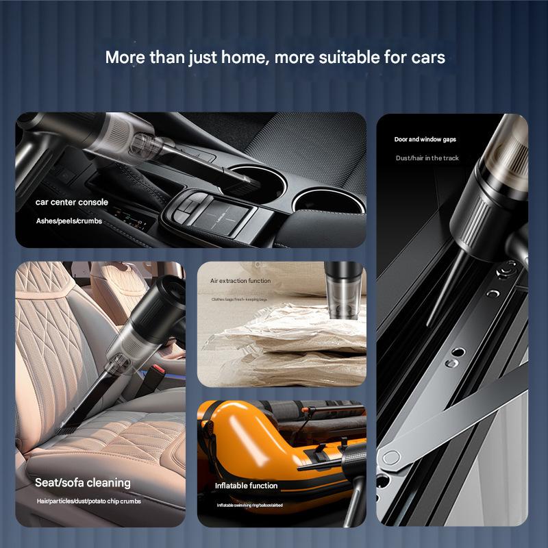 Wireless Handheld Car Vacuum Cleaner Portable Cordless, Vacuum Cleaner with Multi-Nozzles