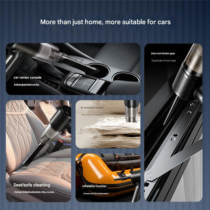 Wireless Handheld Car Vacuum Cleaner Portable Cordless, Vacuum Cleaner with Multi-Nozzles