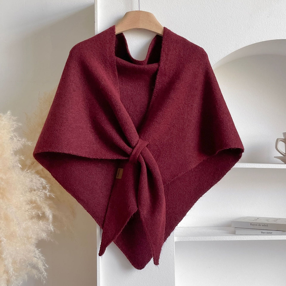 Women's Solid-Color Cashmere Scarf- Your Everyday Touch of Elegance