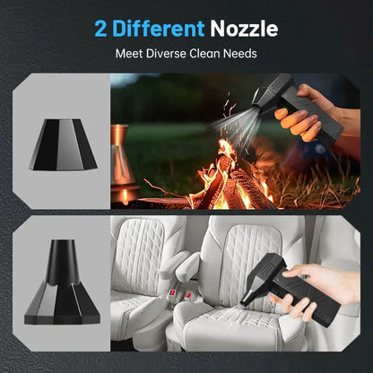 130,000 RPM Ultimate Fire Starting Turbo Fan Fire Blow Clean